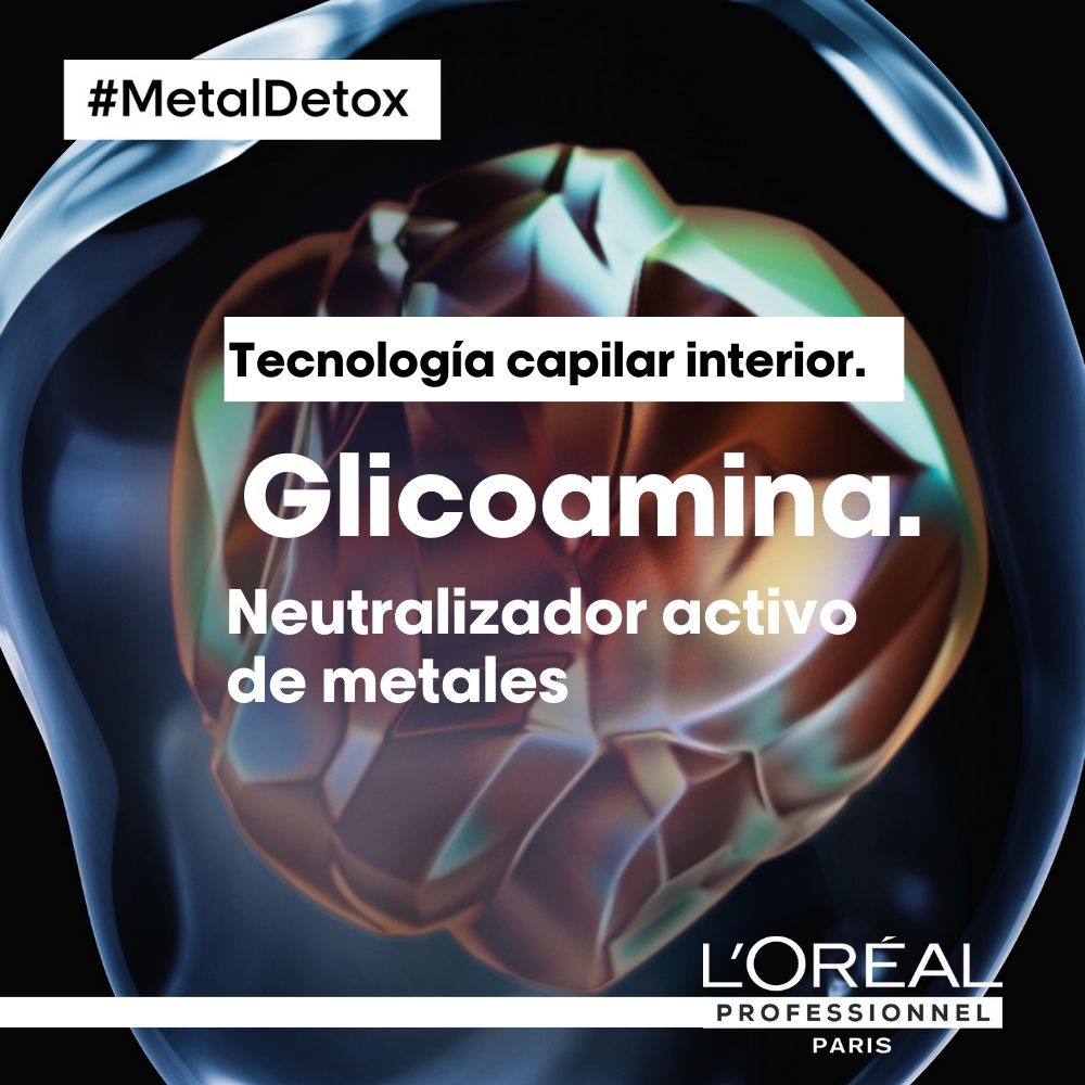 Crema para peinar protección UV Metal Detox Anti-Quiebre para Cabello Dañado 100ml Loreal Professionnel