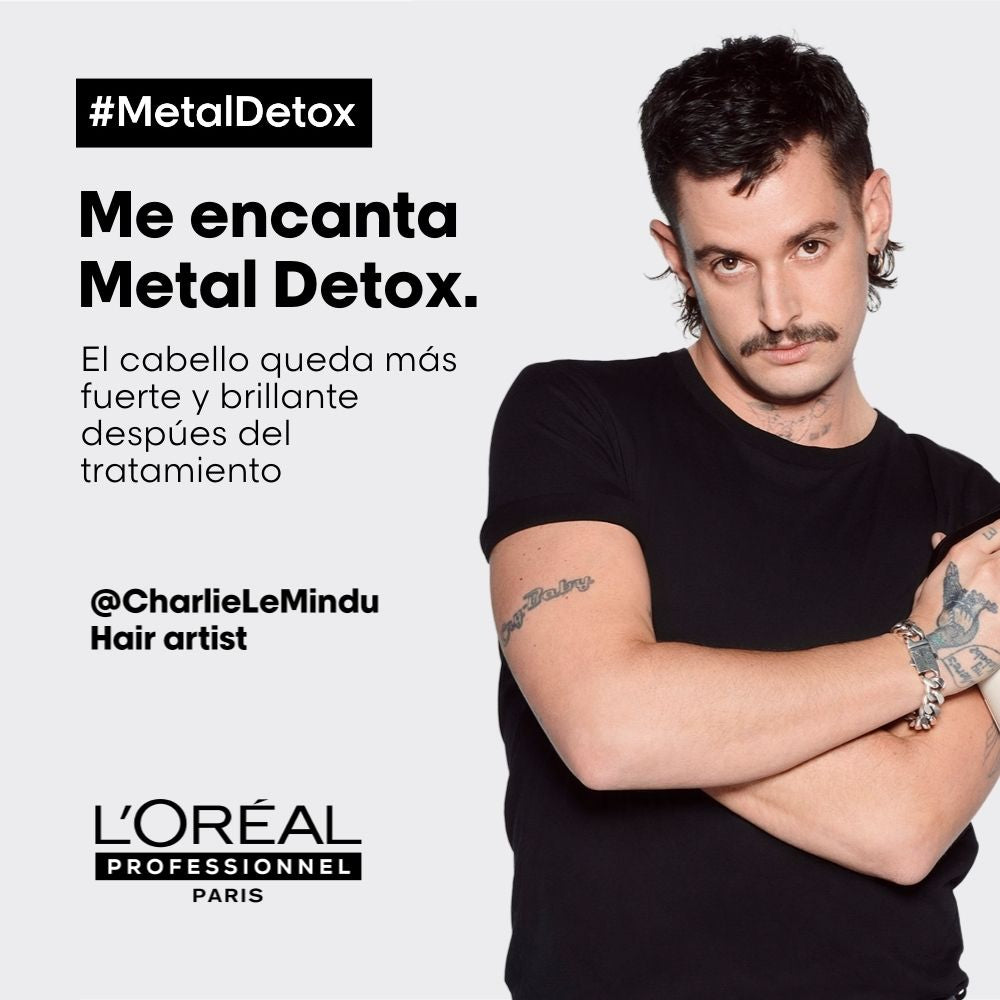 Crema para peinar protección UV Metal Detox Anti-Quiebre para Cabello Dañado 100ml Loreal Professionnel