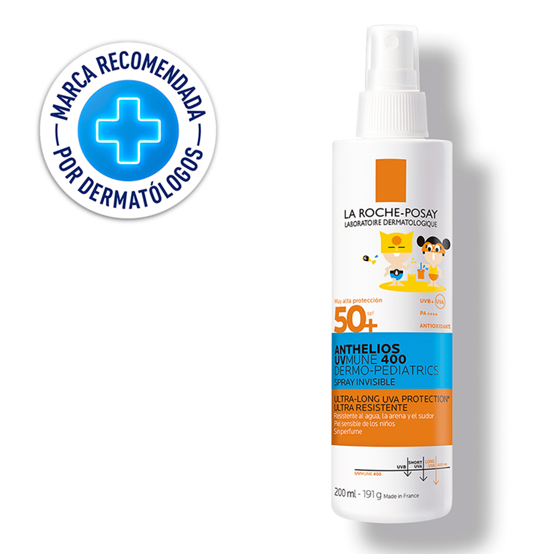 Anthelios UVMUNE 400 Dermo pediátrico spray invisible SPF50+