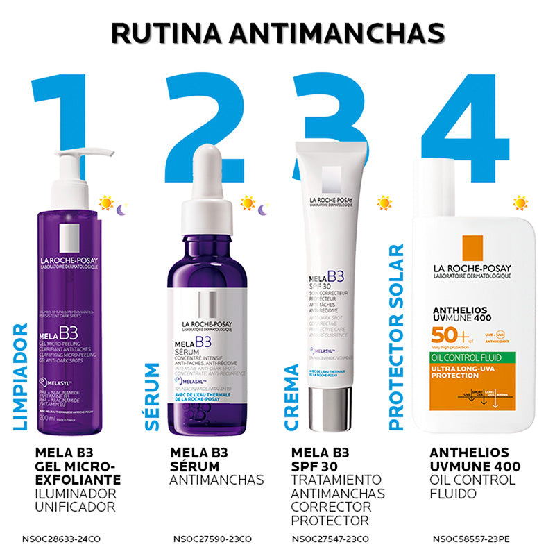 La Roche Posay - Mela B3 Gel Limpiador Microexfoliante 200ML