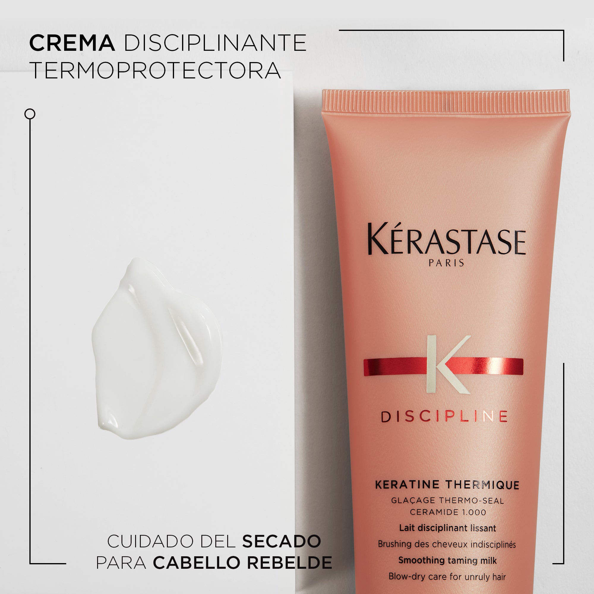 Termoprotector Kérastase Discipline Keratine Thermique control frizz rebelde 150ml