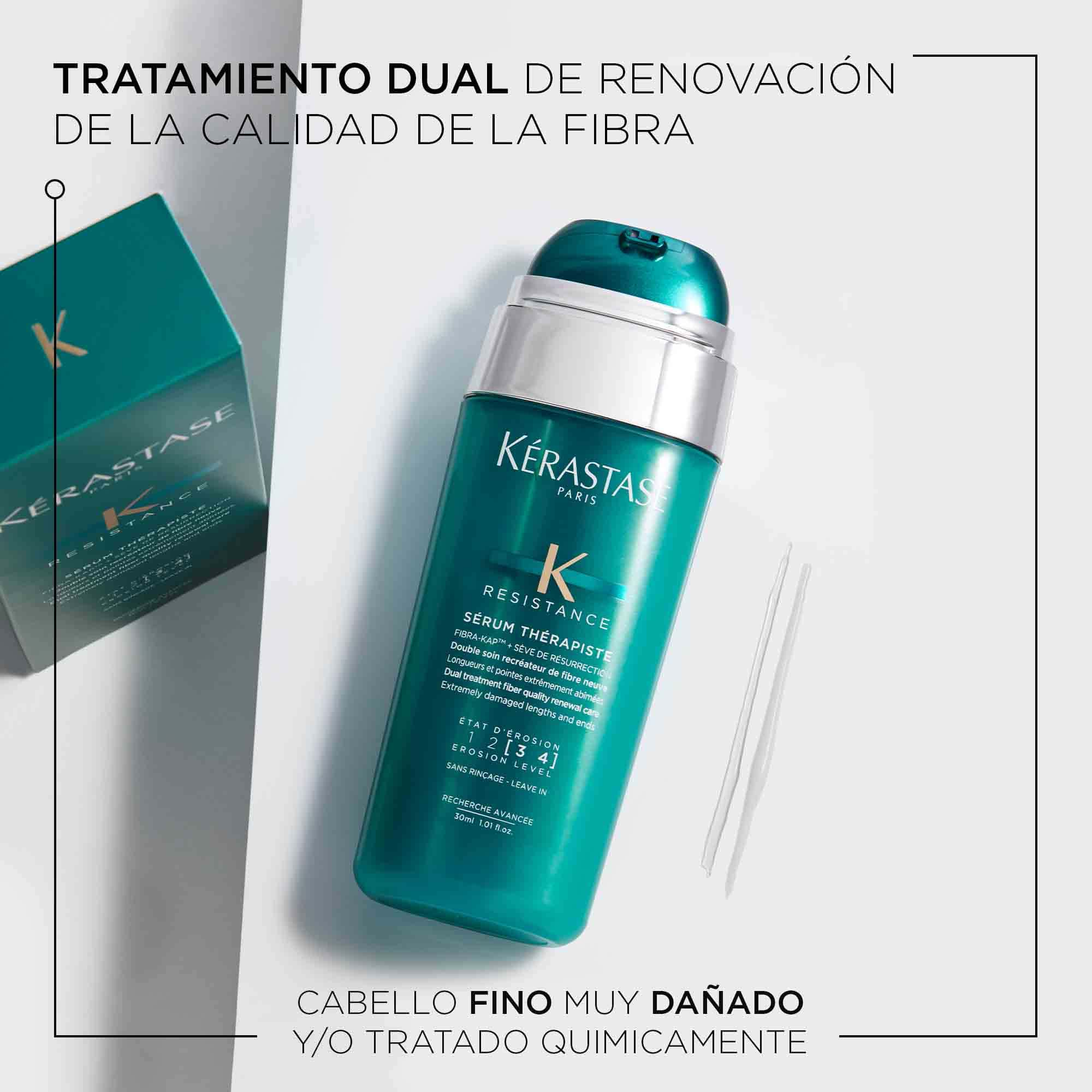 Sérum Termoprotector Kérastase Résistance Thérapiste cabello muy dañado 30ml