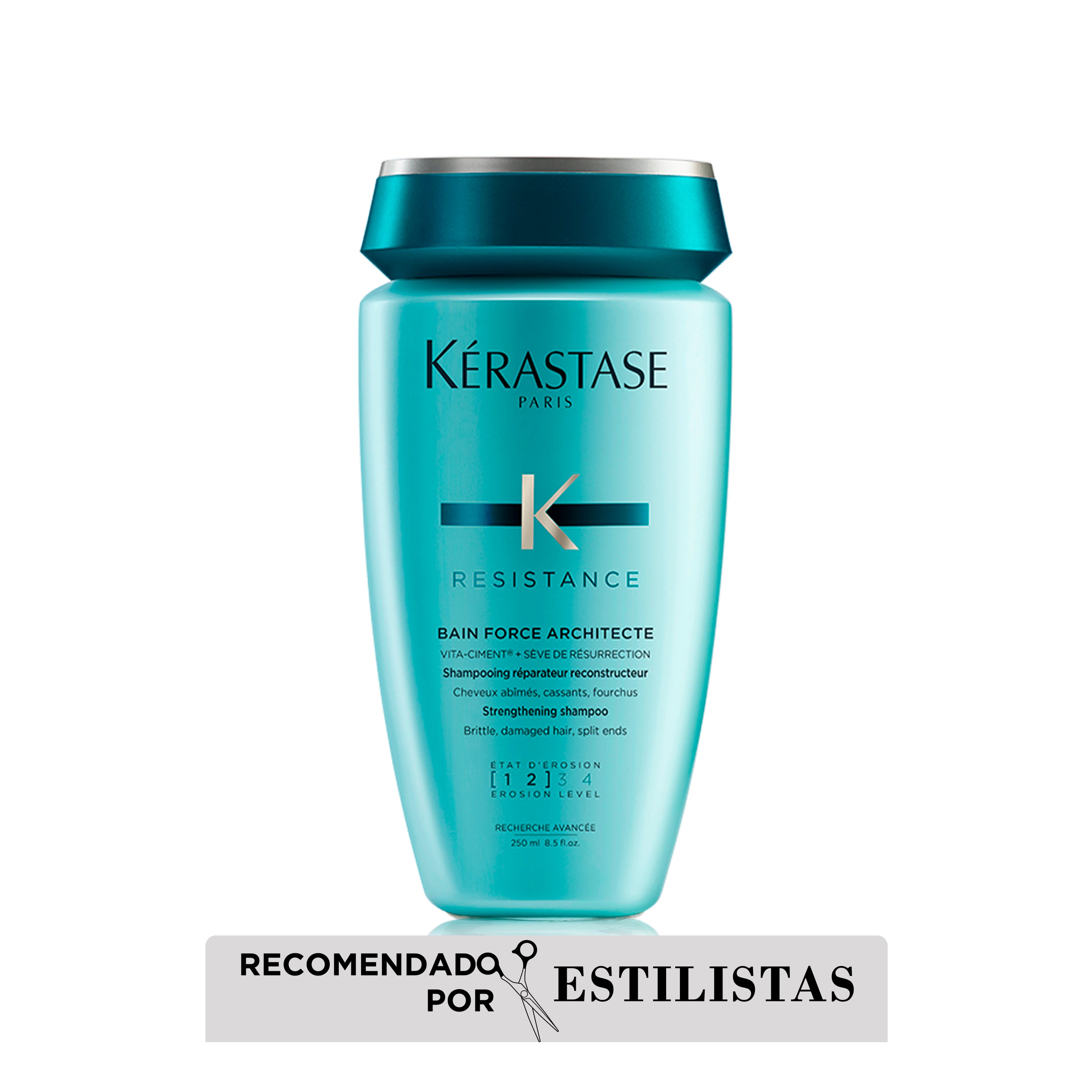 Shampoo Kérastase Résistance Force Architecte reparación cabello dañado 250ml