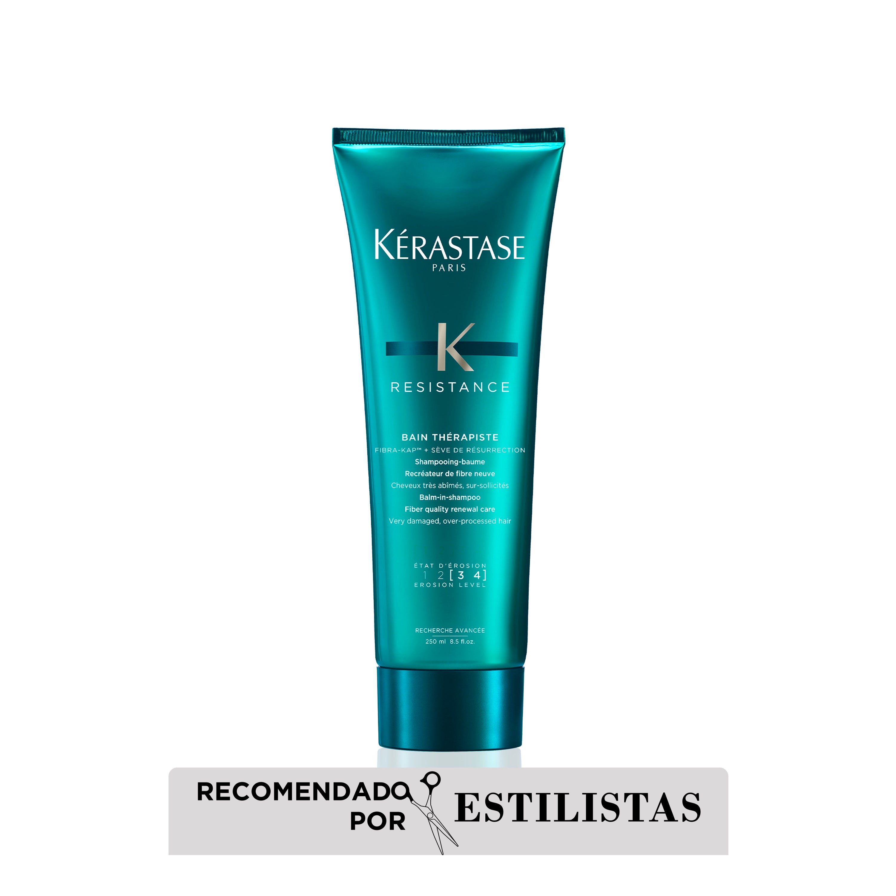 Shampoo Kérastase Résistance Therapiste reparación cabello muy dañado 250ml