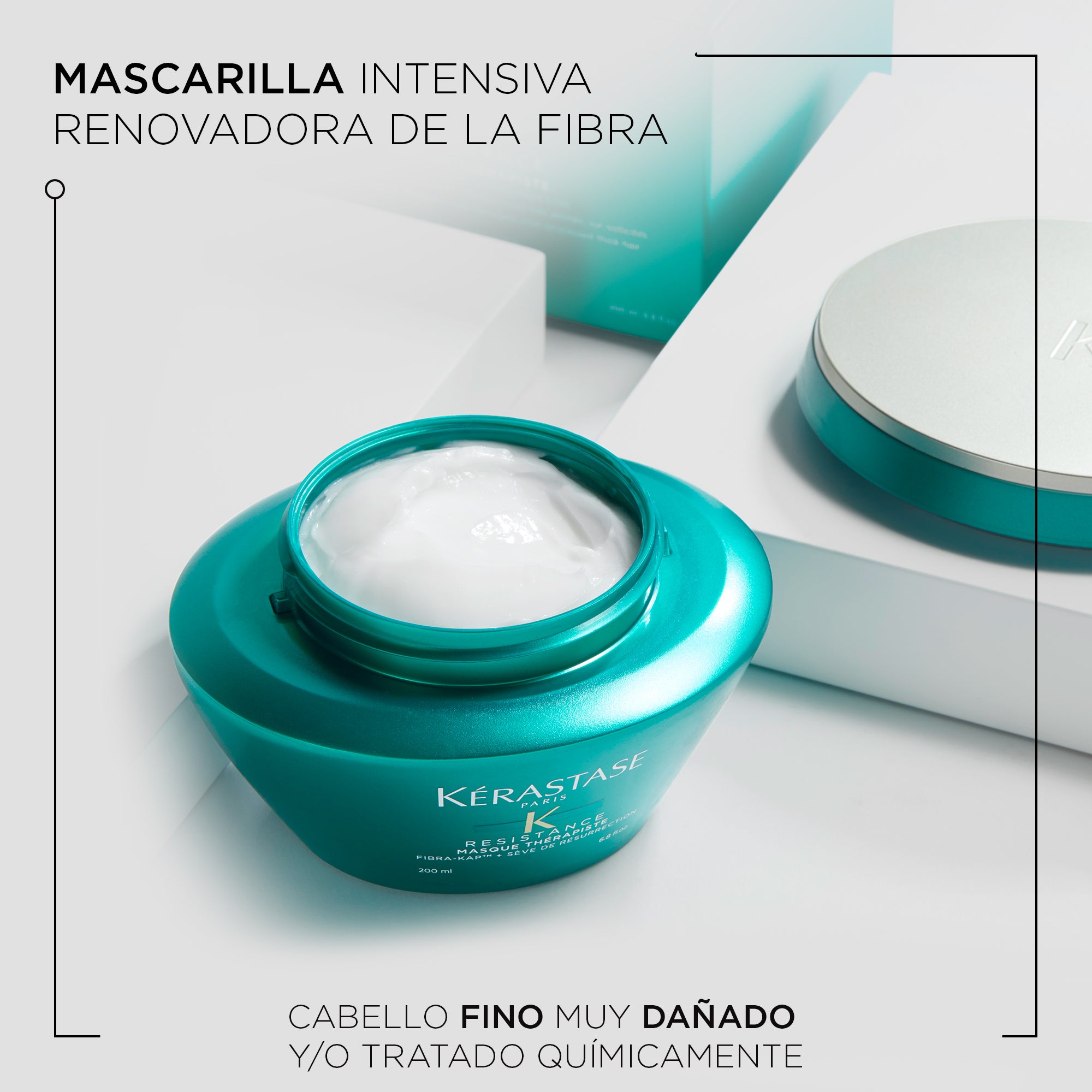 Mascarilla Kérastase Résistance Thérapiste reparación cabello muy dañado 200ml