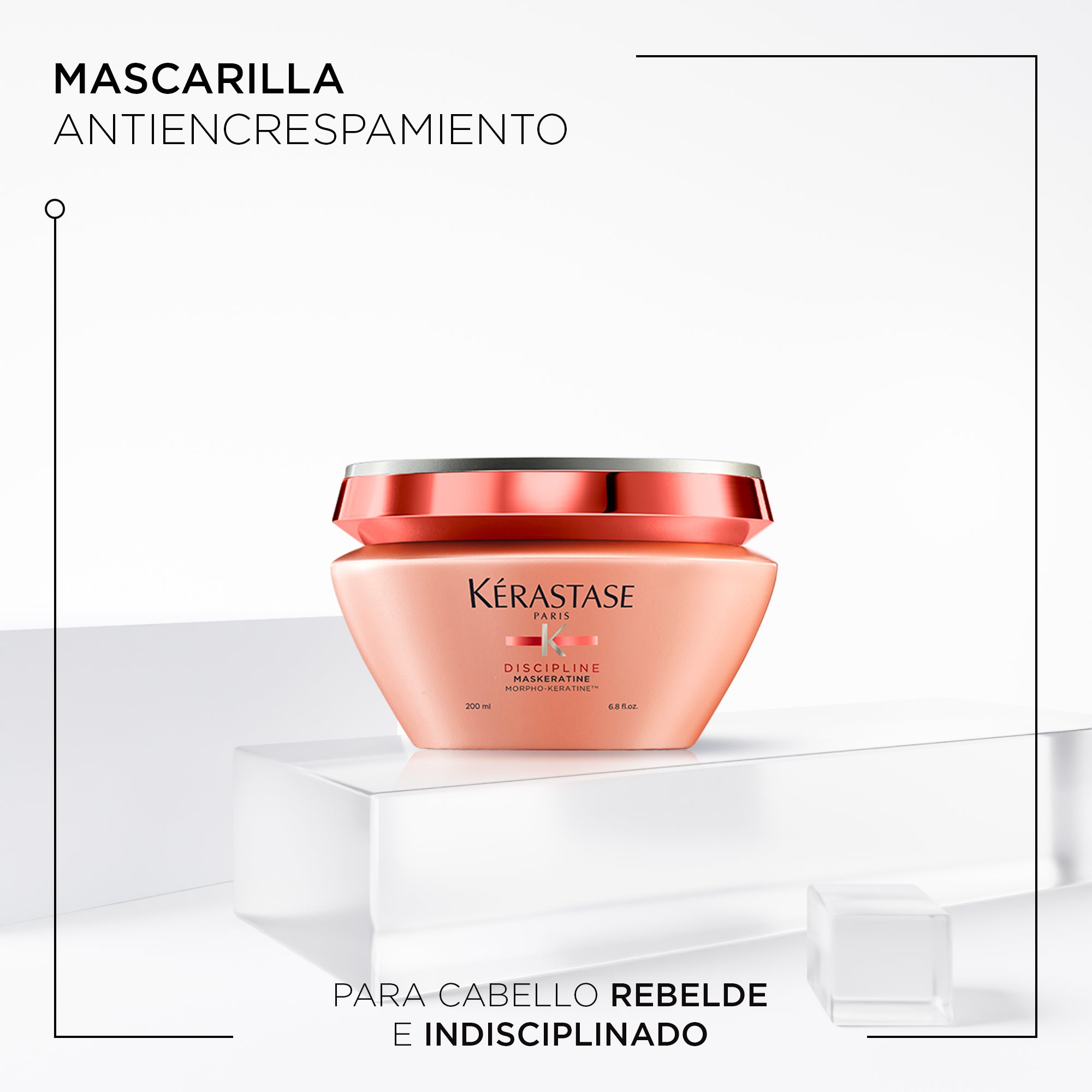 Mascarilla Kérastase Discipline Maskeratine frizz cabello grueso 200ml