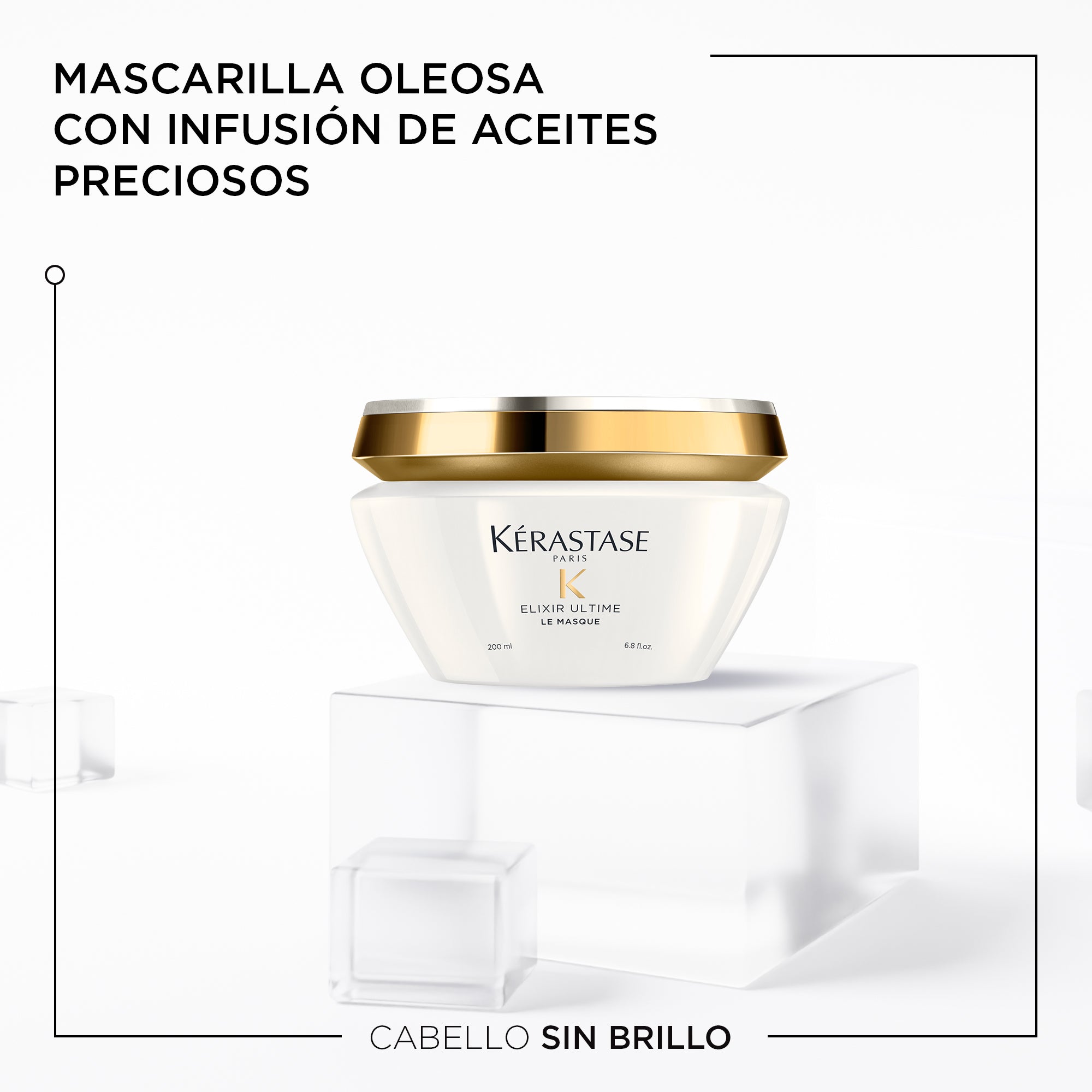 Mascarilla Kérastase Elixir Ultime aporta brillo 200ml