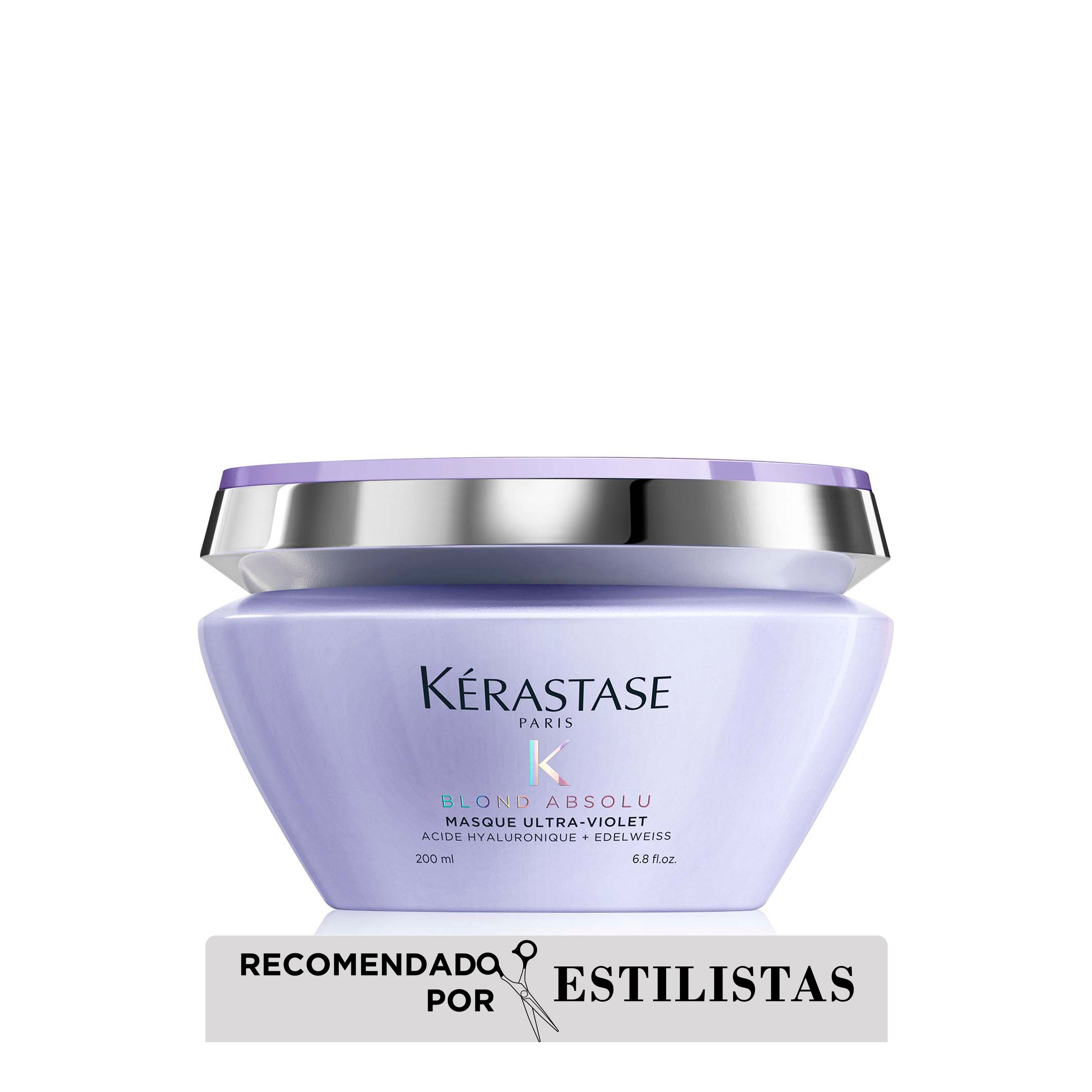 Mascarilla Kérastase Blond Absolu Ultra Violet neutraliza rubios 200ml