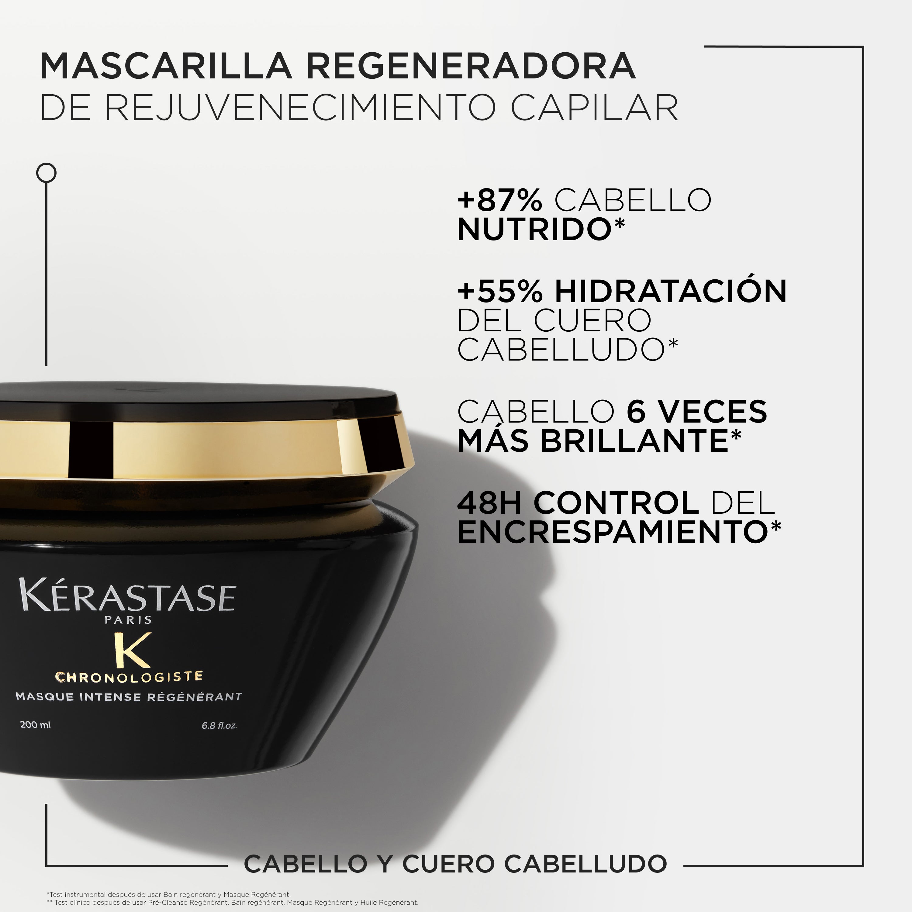 Mascarilla Kérastase Chronologiste Regénération cuidado antiedad 200ml