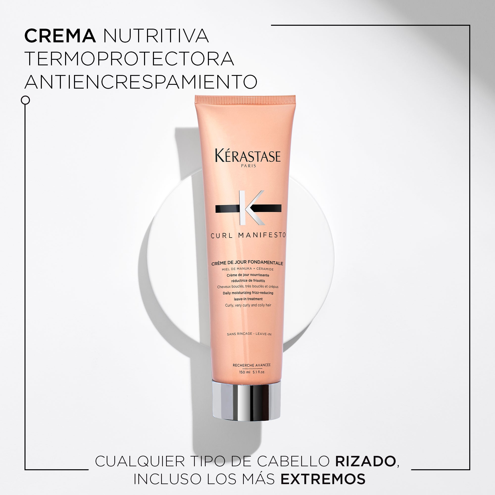 Crema termoprotectora Kérastase Curl Manifesto para crespos150ml