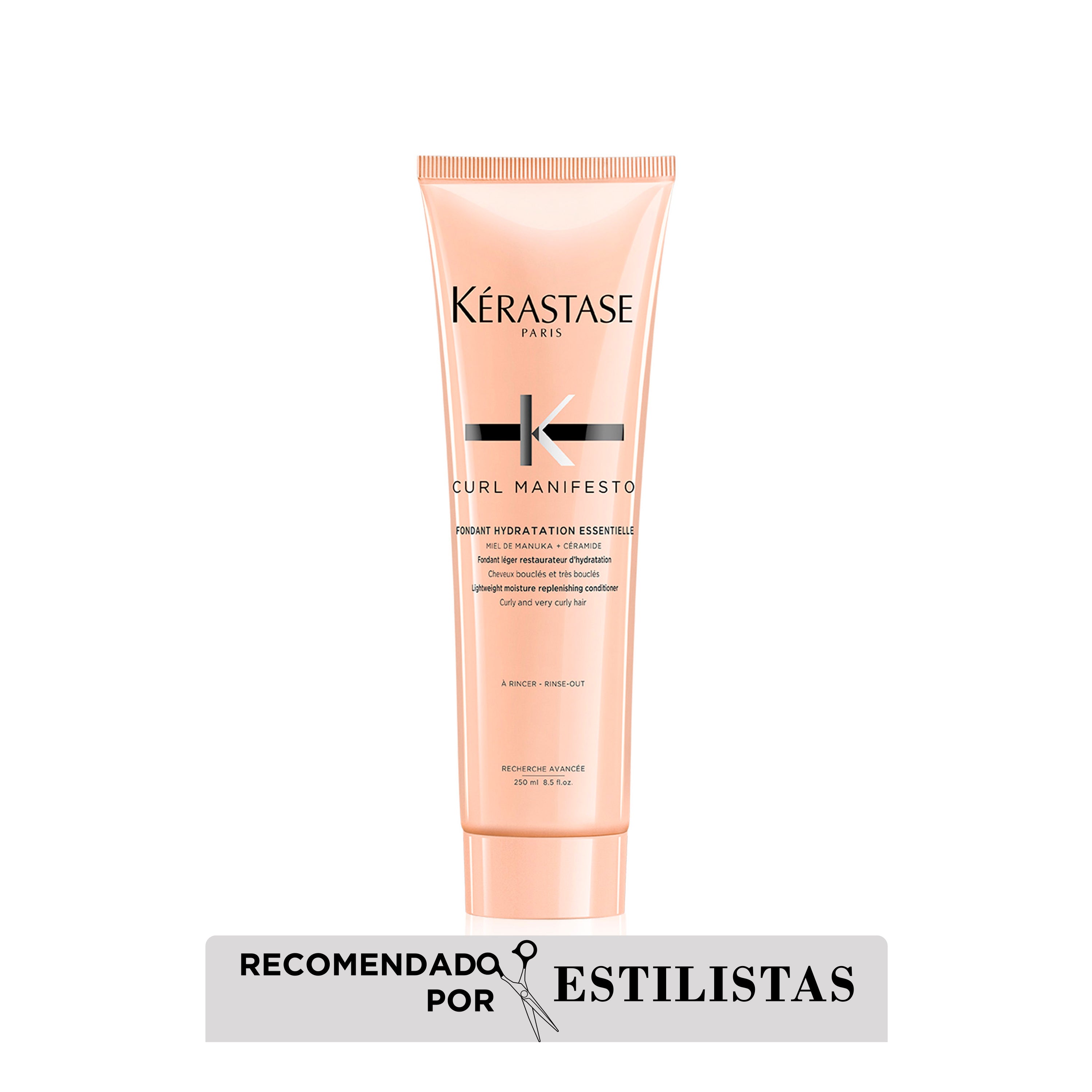 Acondicionador Kérastase Curl Manifesto hidratación crespos 250ml