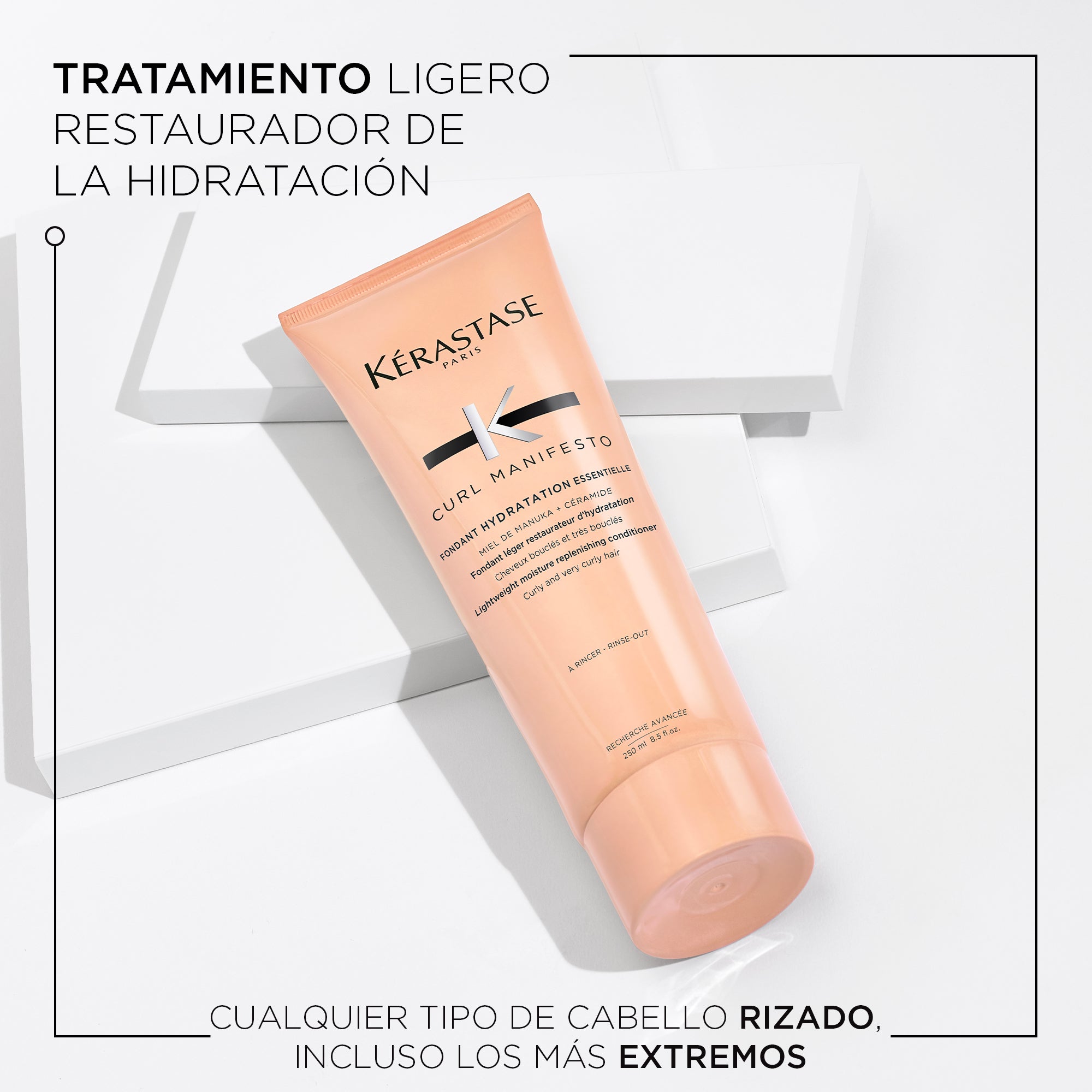 Acondicionador Kérastase Curl Manifesto hidratación crespos 250ml