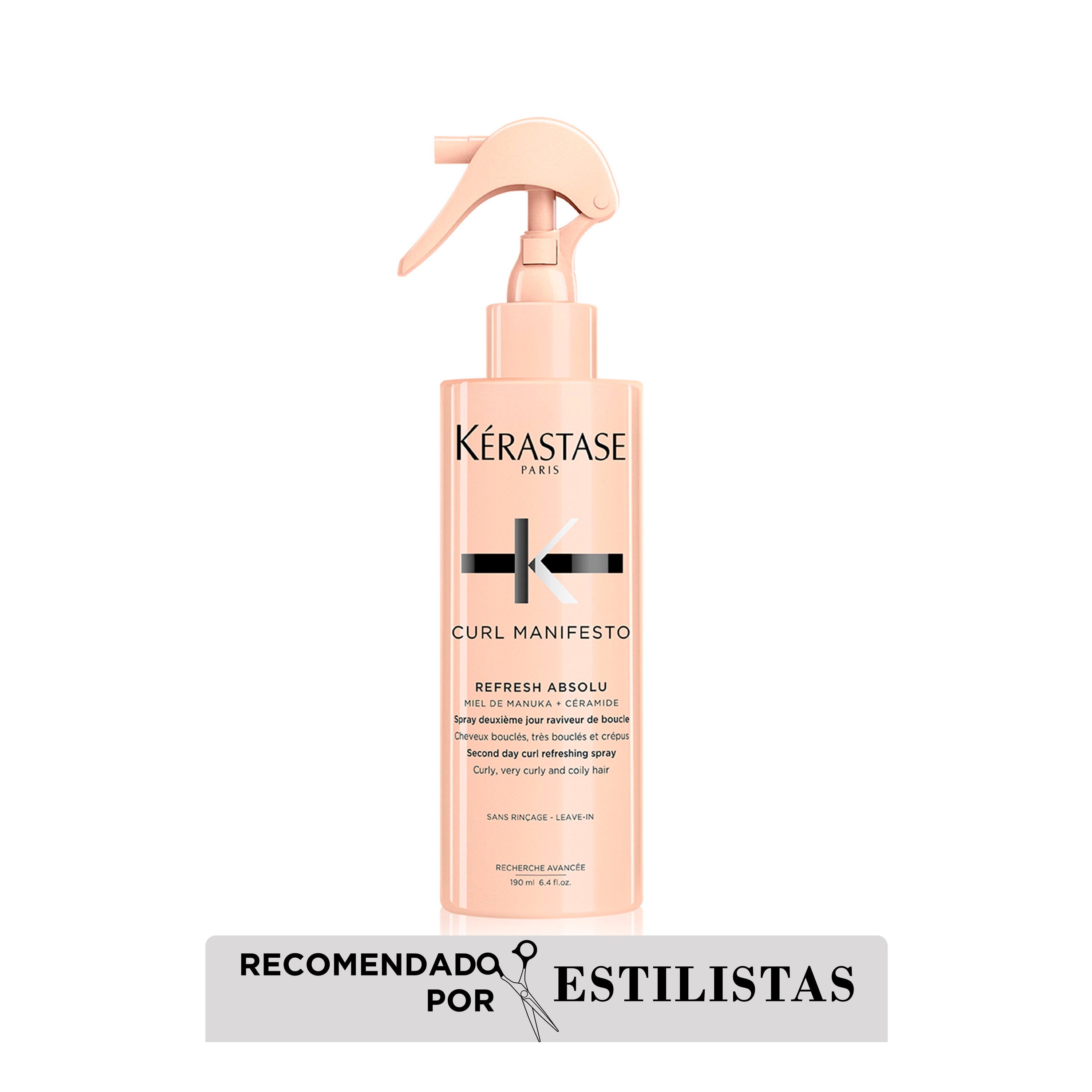 Spray Kérastase Curl Manifesto Refresh crespos definidos 190ml