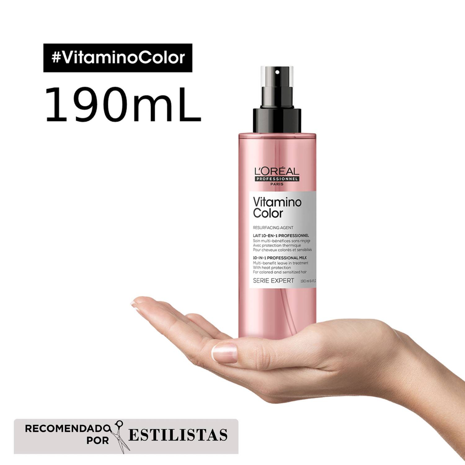 Vitamino Color Lait Spray 10 IN 1 L'Oréal Professionnel 190 ML