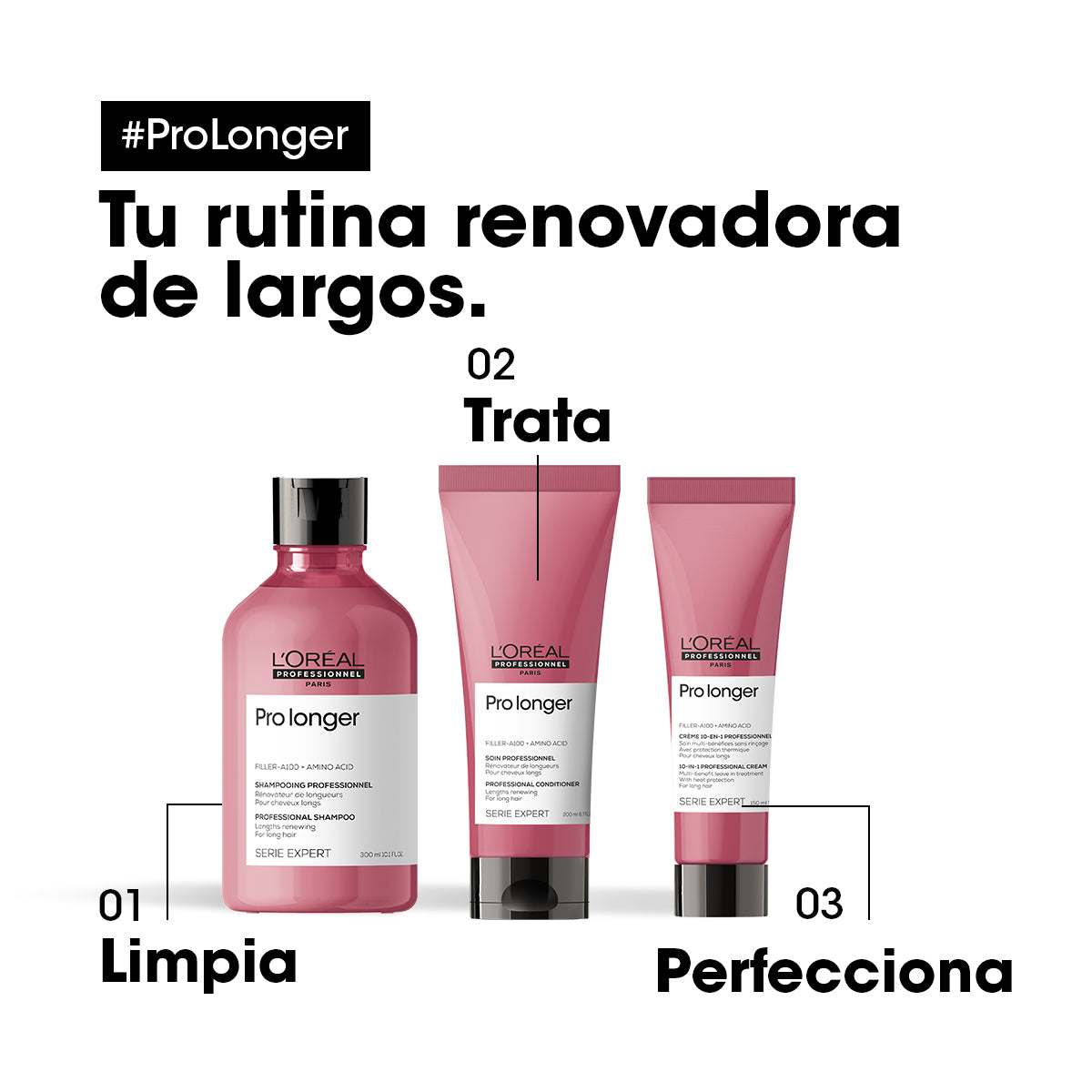 Acondicionador ProLonger engrosa puntas del largo Loreal professionnel 200ml