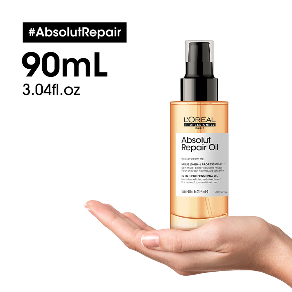 Aceite Absolut Repair 10 en 1 cabello dañado L'Oréal Professionnel 90ml