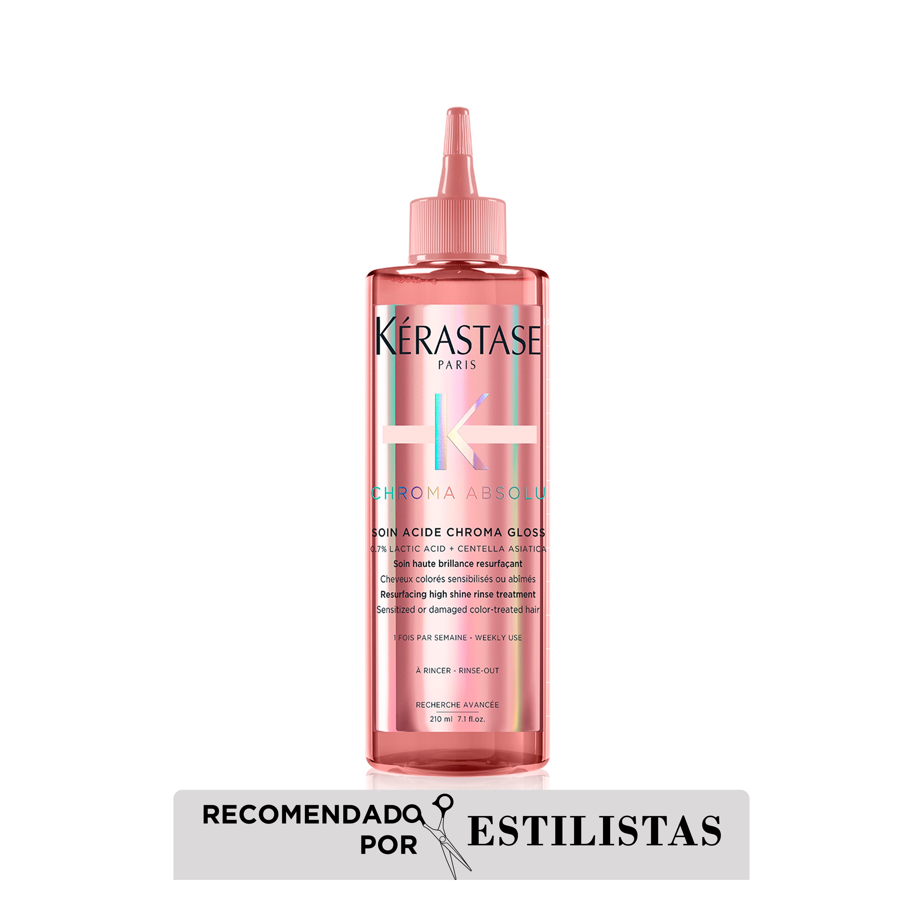 Tratamiento Kérastase Chroma Absolu Soin brillo cabello con color 210ml