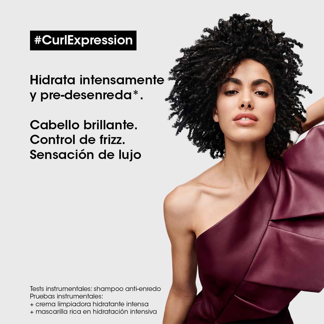 Mascarilla Curl Expression cuidado cabello rizado Loreal professionnel 250ml