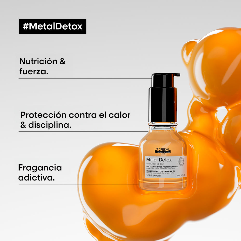 Aceite concentrado Metal Detox L'Oréal Professionnel 50ml