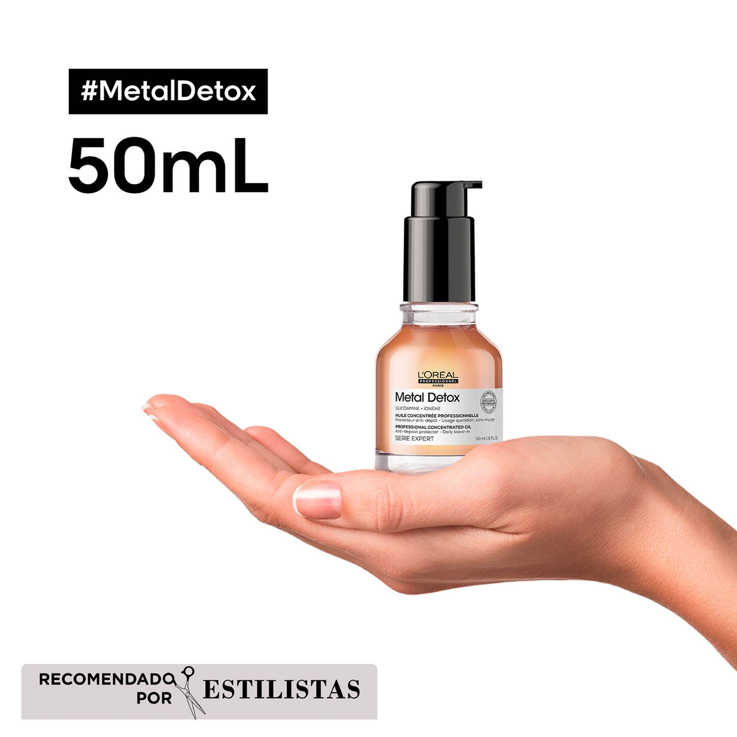 Aceite concentrado Metal Detox L'Oréal Professionnel 50ml