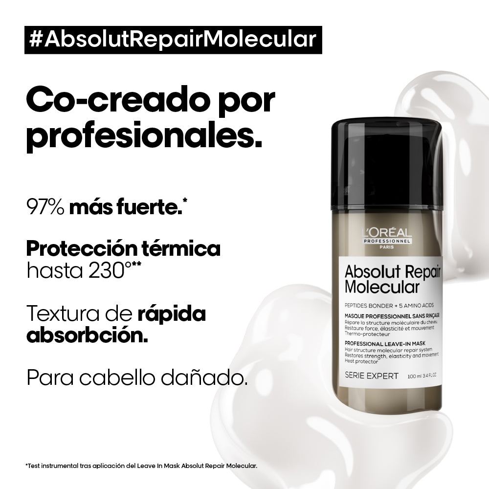 Termoprotector Absolut Repair Molecular reparación molecular Loreal professionnel 100 ml