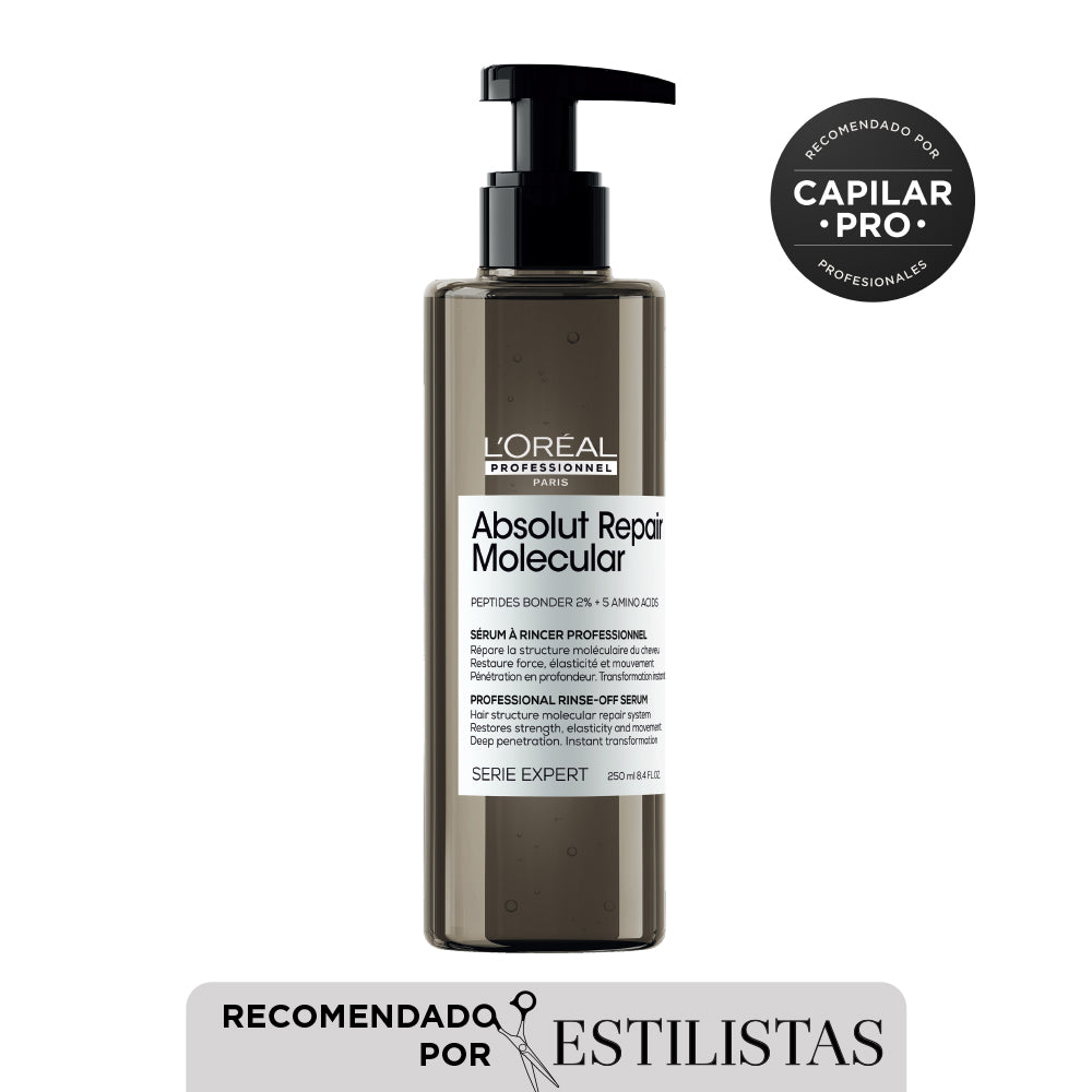 Tratamiendo molecular reparador Absolut Repair Molecular Loreal professionnel 250 ml