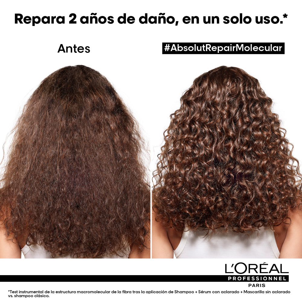 Tratamiendo molecular reparador Absolut Repair Molecular Loreal professionnel 250 ml