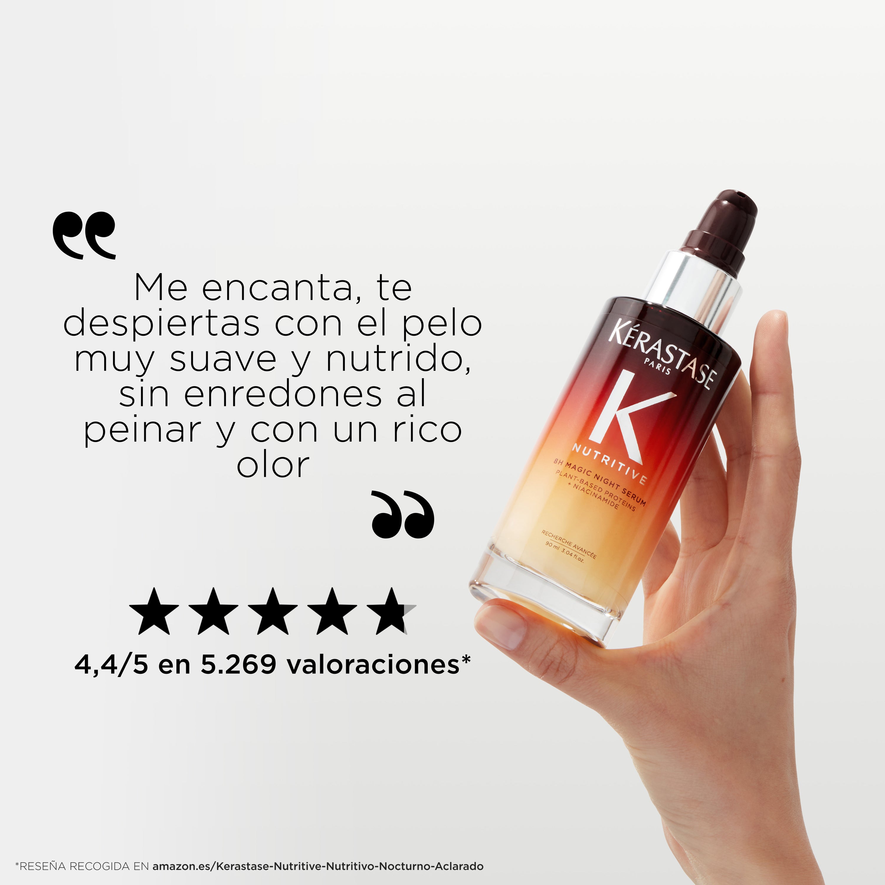 Sérum Kérastase Nutritive 8H Magic Night nutrición nocturna para cabello seco 90ml