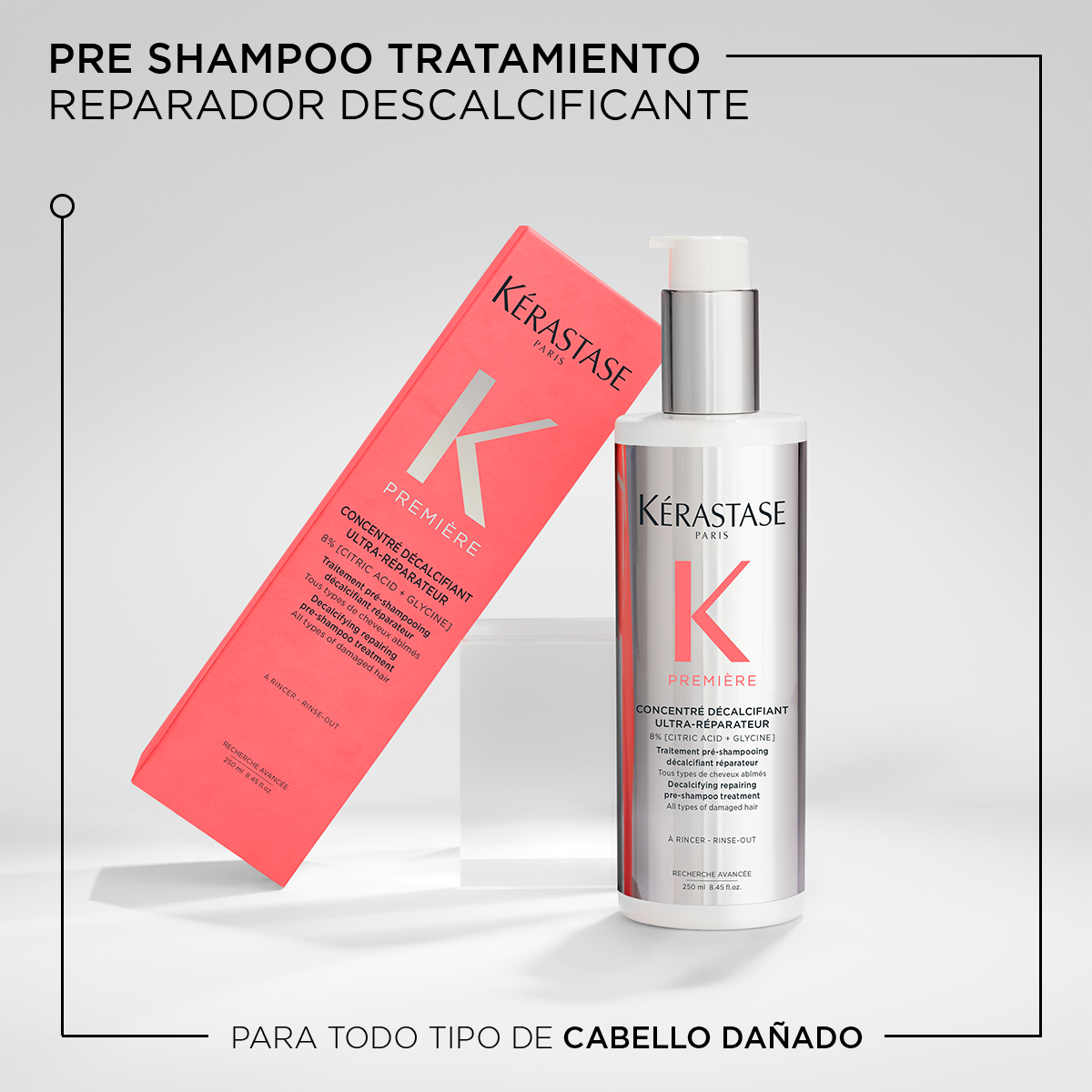 Pre shampoo tratamiento Premiere reparador descalcificante Kérastase 250ML