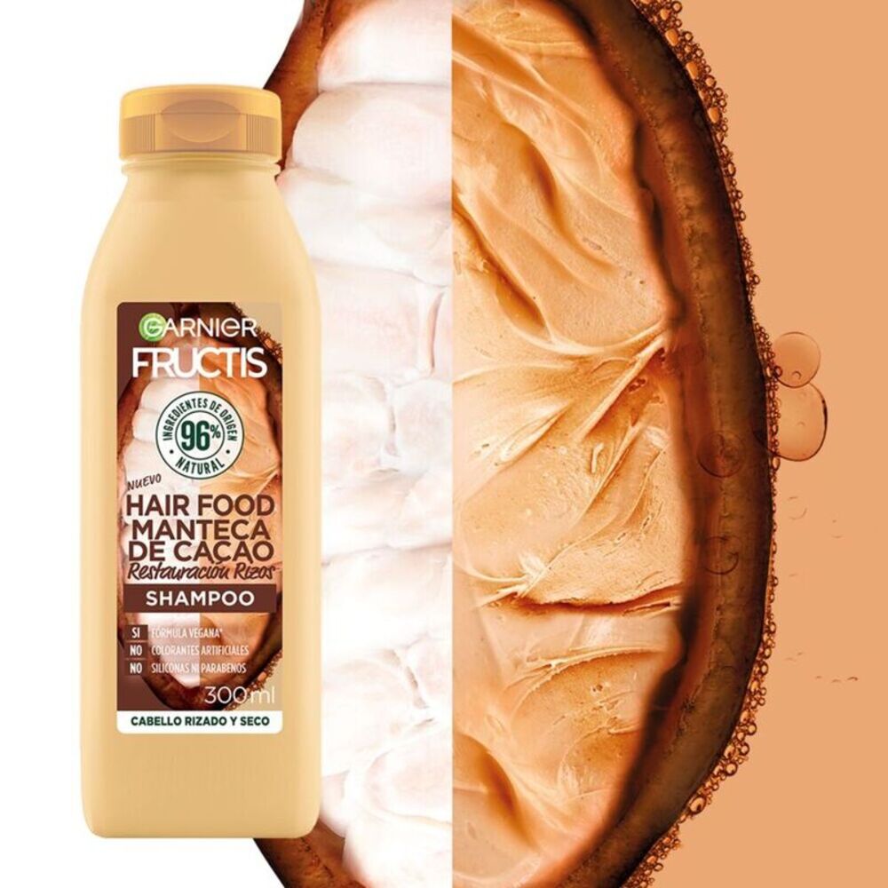 Fructis Hair Food Manteca de Cacao Shampoo 300ml