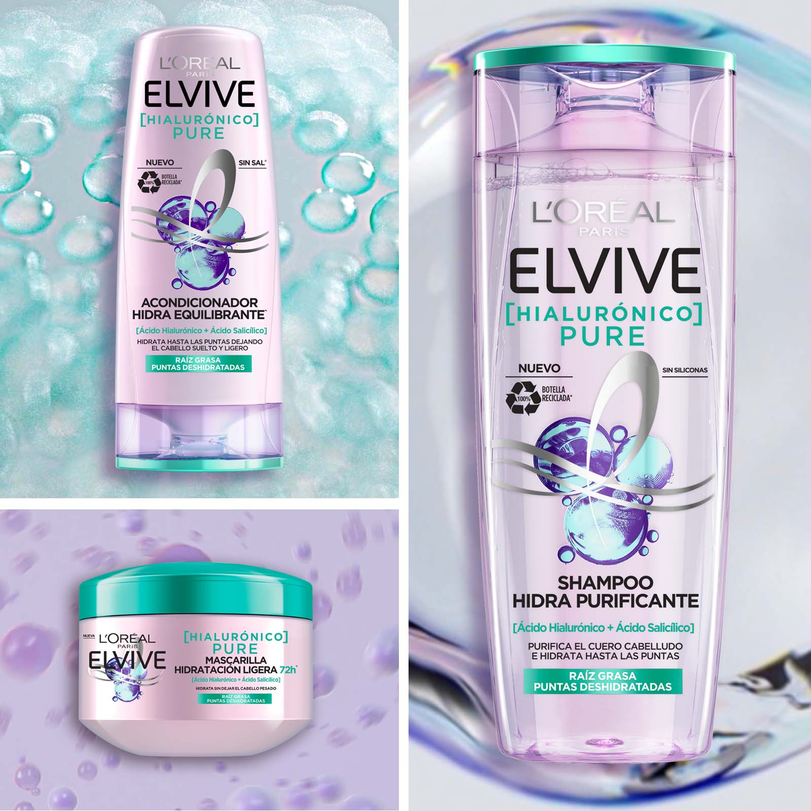 Elvive Ha Pure Micellar Shampoo 300ml