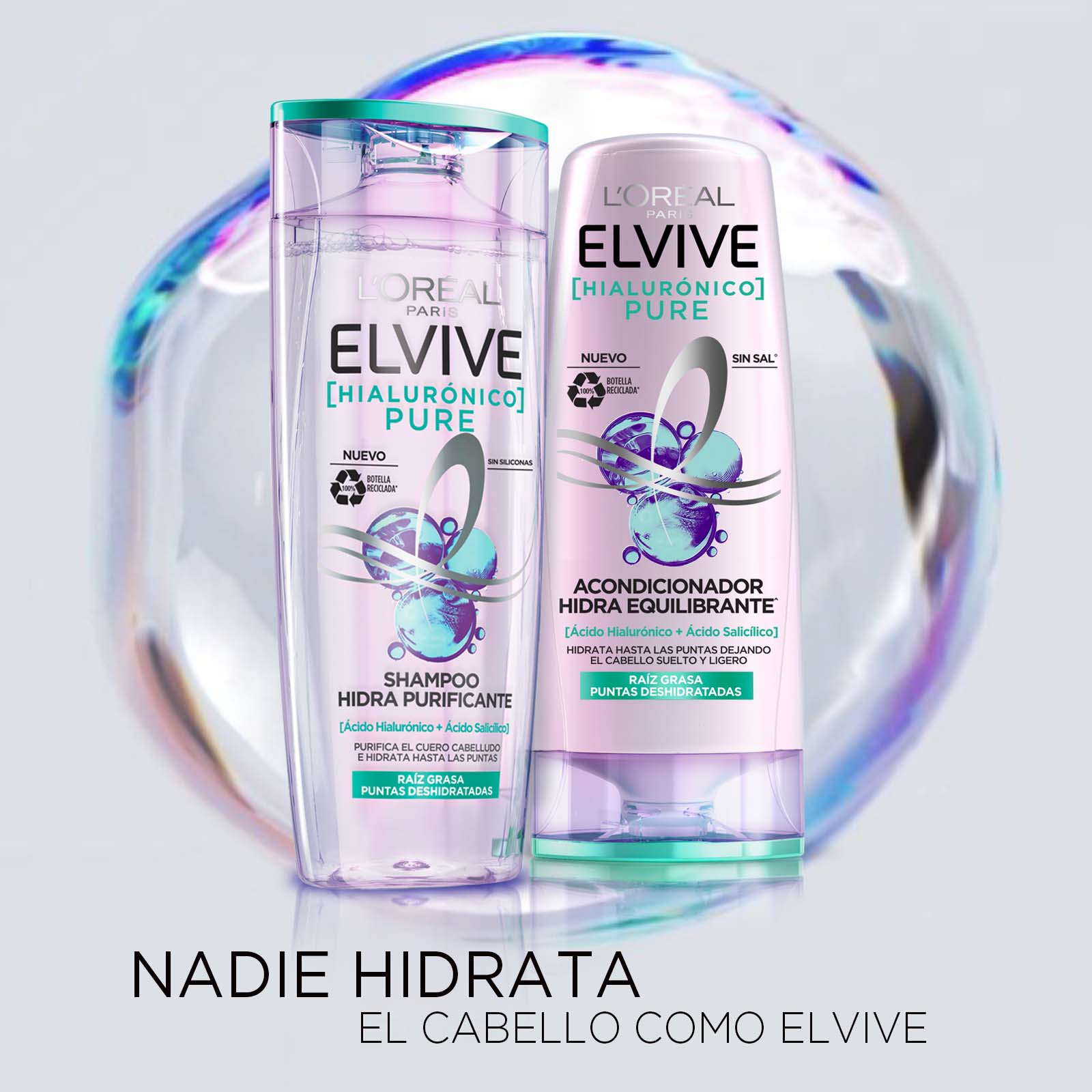 Elvive Ha Pure Micellar Shampoo 300ml