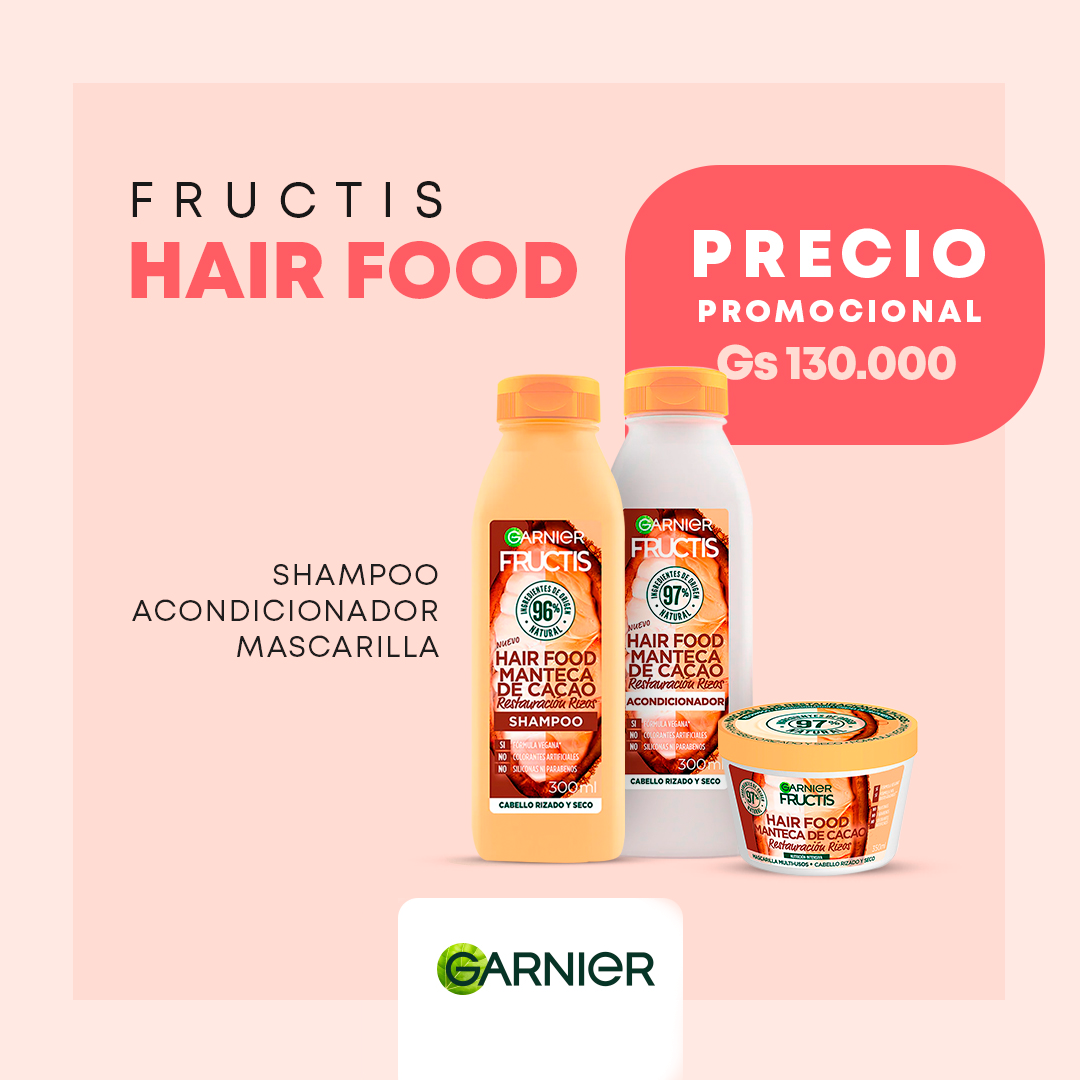 Kit Fructis Hair food Cacao