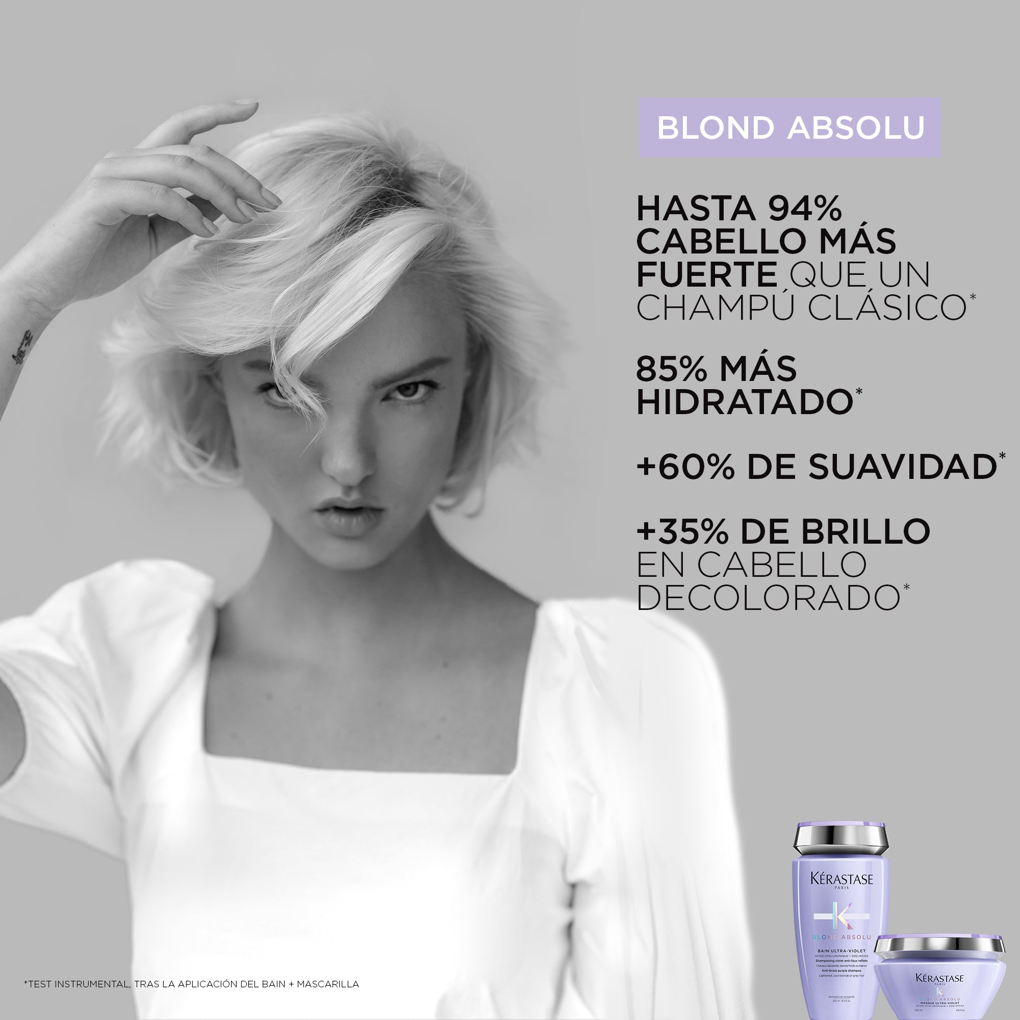 Mascarilla Kérastase Blond Absolu Cicaextreme cuidado rubio 200ml