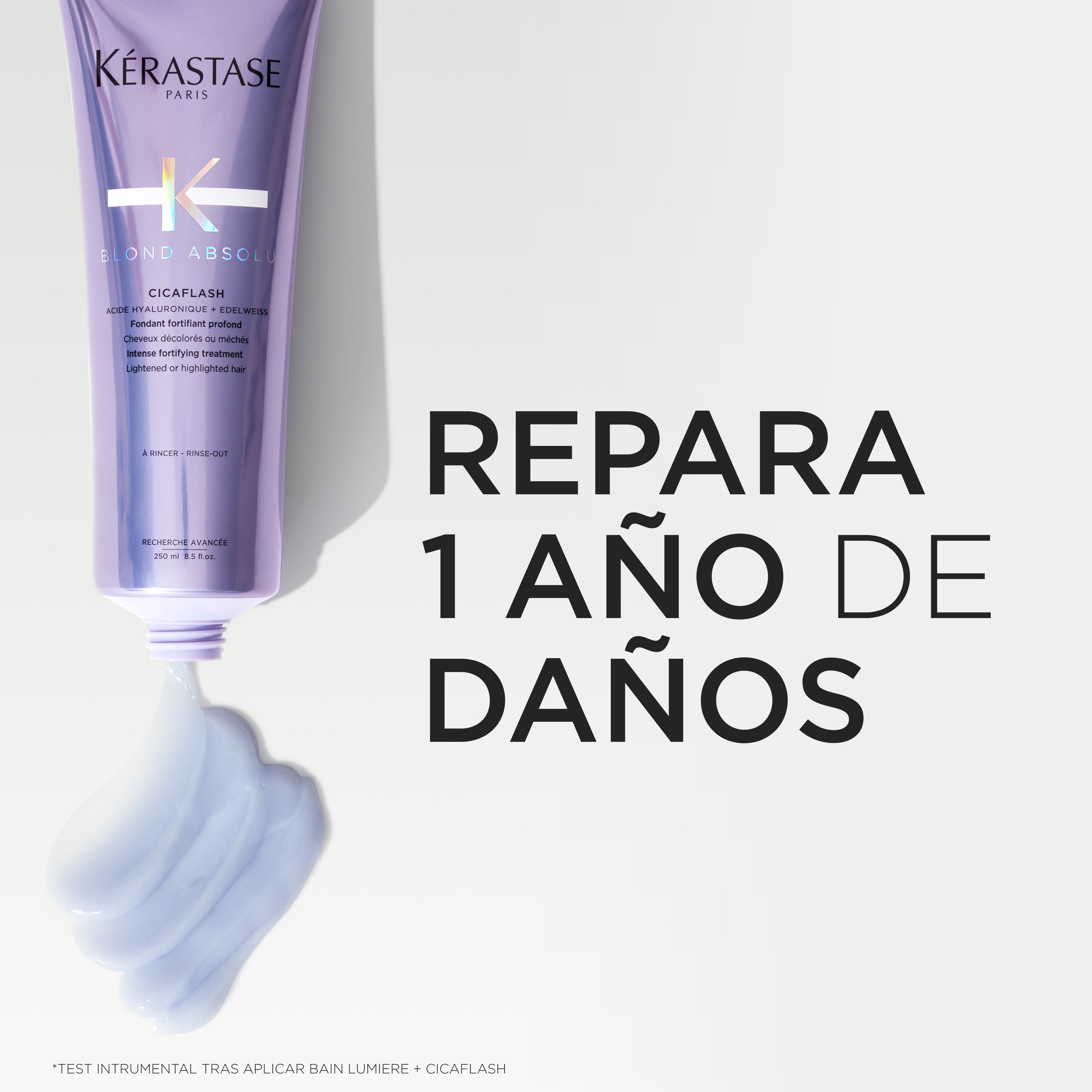 Acondicionador Kérastase Blond Absolu Cicaflash cuidado rubio 250ml