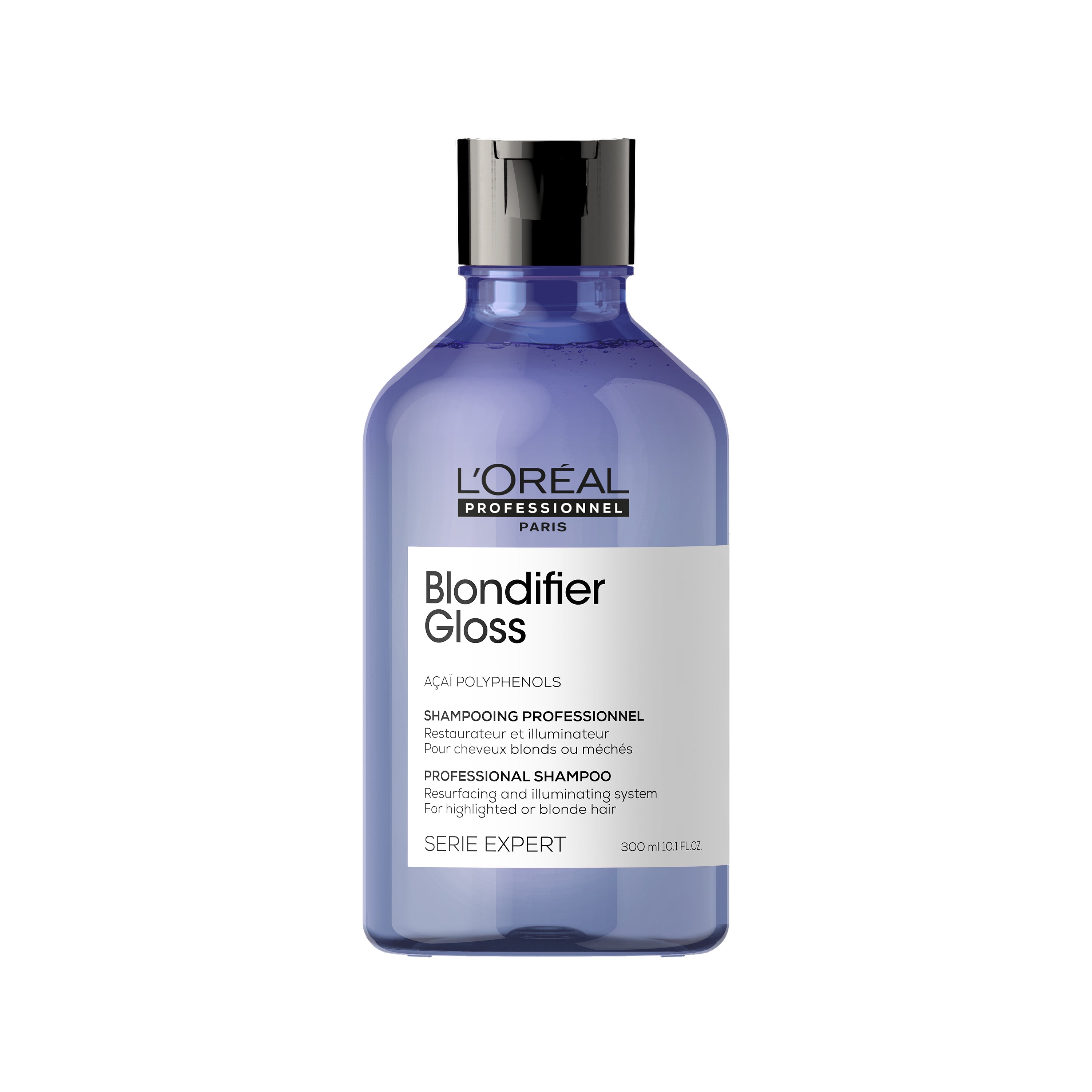 Shampoo Blondifier gloss nutrición y cuidado del rubio Loreal professionnel 300ml