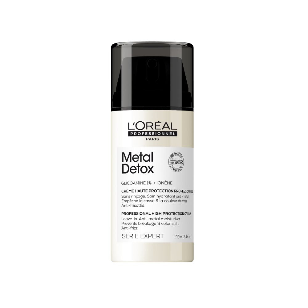 Crema para peinar protección UV Metal Detox Anti-Quiebre para Cabello Dañado 100ml Loreal Professionnel