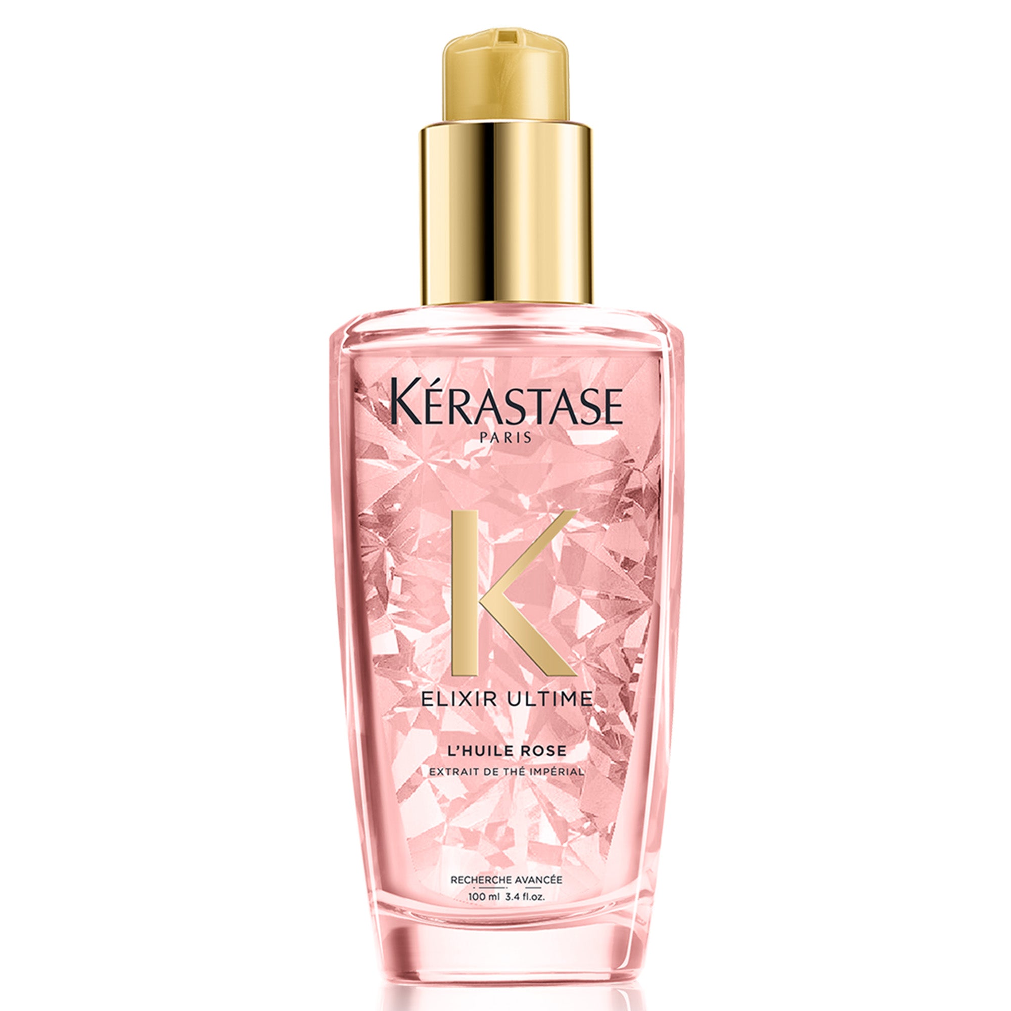 Aceite Kérastase Elixir Ultime Ultime Rose brillo cabello con color 100ml