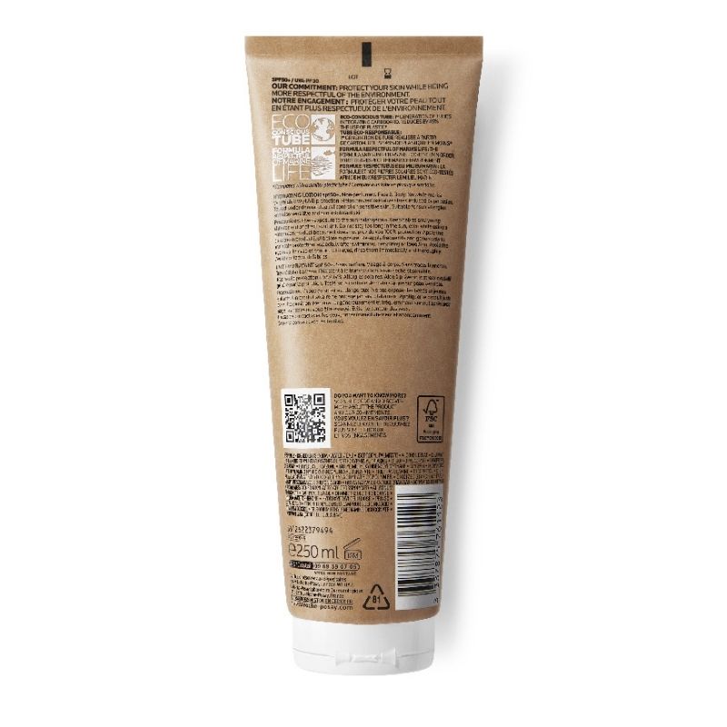 Anthelios lait leche hidrat eco sostenible SPF50+UVA 250ml