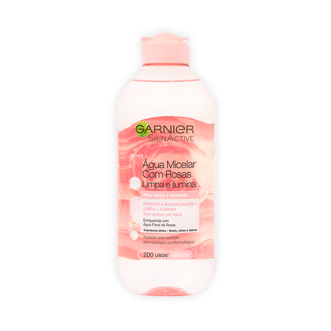 Skinactive Agua micelar de rosas 400 ml.