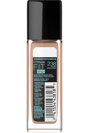 Fit Me Base Matte 238 Rich Tan