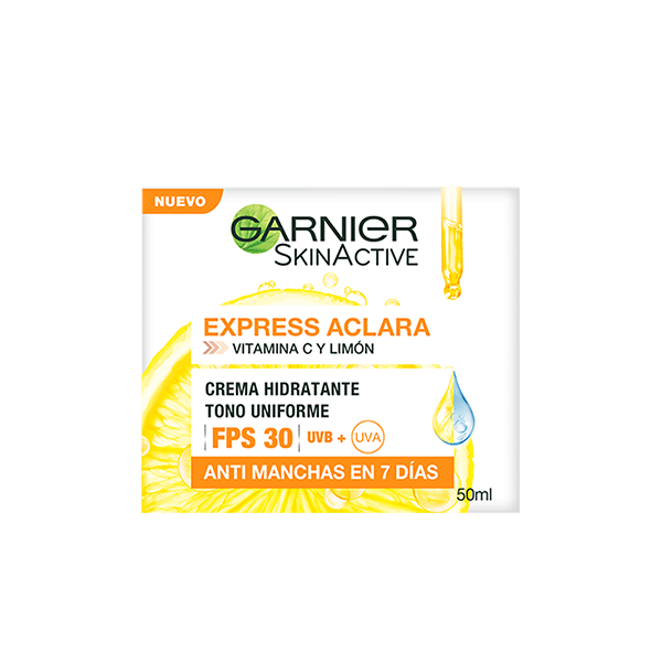 Garnier Skinactive Crema Hidratante Express Aclara FPS30 50ml