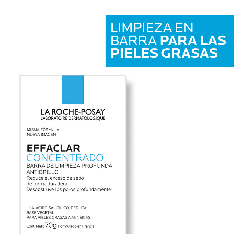 La Roche Posay-Effaclar concentrado jabón en barra 70 gr