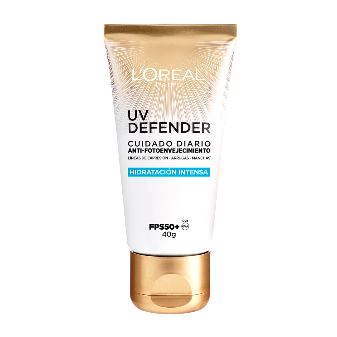 L'oreal Paris UV Defender Hidratación Intensiva FPS50+ 40G